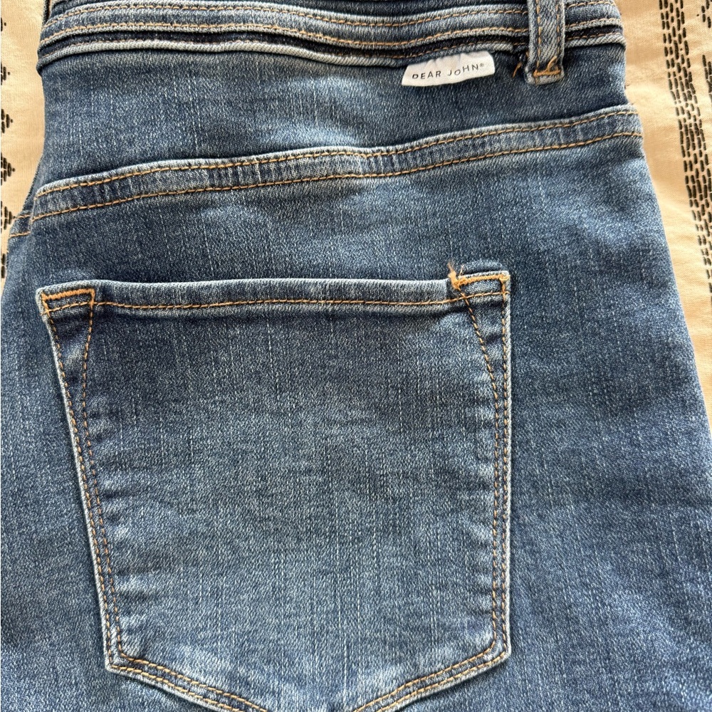 Dear John Taylor Straight Leg Jeans - Medium Blue View 3